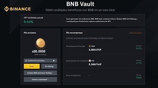 ¿Qué es BNB Vault [upl. by Nachison248]