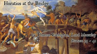 Sloan recites Horatius at the Bridge from memory [upl. by Ydnat]