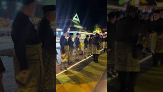 Sultan Kelantan di Majlis Santapan Malam Kompleks Kota Darul Naim [upl. by Nylisoj]