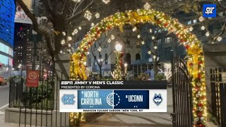 CBB on ESPN intro  9 North Carolina vs 5 UConn  12523 [upl. by Mafalda]