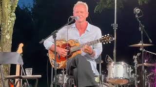 Sting  Englishman in New York live at Il Palagio [upl. by Jarek]