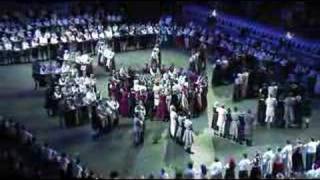 Latvian Folk Dance Show  Grand Ending [upl. by Isahella]