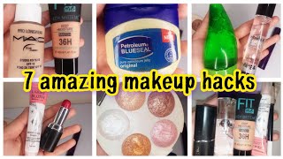 7 Amazing Makeup Hacks part 1  5 minutes makeup hacks  makeup hacks for girls  makeup tricks [upl. by Polloch428]