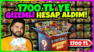 1700 TL YE GİZEMLİ HESAP ALDIM🎁 BU HESABI SİZLERE VERİYORUM eFootball Mobile 2025 [upl. by Ecidnac200]