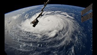 Hurricane Florence From Space on September 10 [upl. by Haukom]