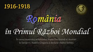 România în Primul Război Mondial Hartă animată [upl. by Boffa]