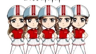 Crayon Pop  Bar Bar Bar Lyrics [upl. by Elawalo]