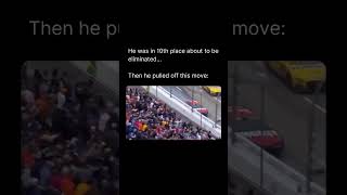 nascar driver Ross Chastain executed a remarkable wall ride maneuver racing trending car [upl. by Ylen954]