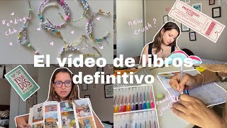 El video de libros definitivo⭐️📖🙌🏽 doing bookstuff club de lectura reading journal album [upl. by Annez]