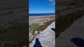 The Burren ireland scenery sea coast rocks [upl. by Hartmann]