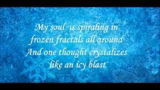 Let It Go  Frozen lyrics FULL SONG [upl. by Jay]