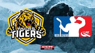 CCM Super Tacks Tigers v La Trobe Griffins  C2  2nd December  IceHQ Beer League ice hockey [upl. by Aderf8]