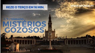 Terço em Portugal Mistérios Gozosos 16 min à 2ªf e Sáb [upl. by Anela594]