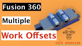 Fusion360 Multiple WCS Offsets [upl. by Adnahcal]