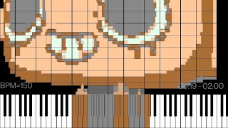 Dark MIDI  Down Hill Samsung Advance Ringtone [upl. by Blythe952]