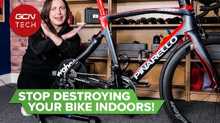 Your Turbo Trainer Could Be Trashing Your Bike  Maintenance Monday [upl. by Naitsirc]