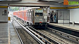 ‼️PANTITLÁN  POLITECNICO LINEA 5 DEL METRO DE CDMX RECORRIDO COMPLETO‼️🚇🇲🇽😎 [upl. by Cordy]