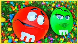 BIG MampMs Candy and Mixing Satisfying ASMR The best Color ASMR Mix of MampMs [upl. by Micheil]