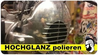 Simson Motor polieren auf Hochglanz [upl. by Petr]