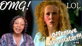 CATHERINE TATE The offensive translator  So hilarious 😂 [upl. by Thatch423]