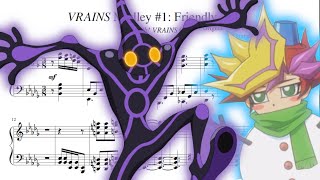 quotVRAINS Medley 1 Friendly Duelquot YuGiOh VRAINS OST  Piano Arrangement MIDI in description [upl. by Navannod]