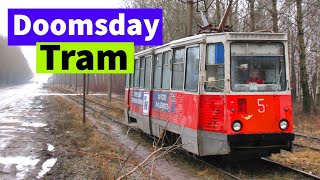 How This Iconic Red Soviet Tram Survives On The Remains Of A Fallen Empire [upl. by Eiramyelhsa589]