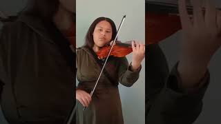 Toss A Coin To Your Witcher Violin Cover Rachel England shorts thewitcher [upl. by Anawaj]