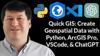 Quick GIS Developing ArcPy Prompt ChatGPT [upl. by Nesyaj226]