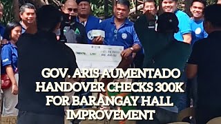 Governor Aris Aumentado visited Barangay Tayong OrientalLoayBohol [upl. by Mich]