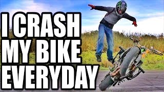 Je CRASH MA MOTO tous les jours  RideMyLife 2 [upl. by Ennaeus]