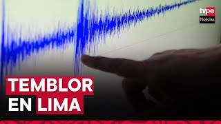 Temblor en Lima hoy lunes 30 de septiembre IGP reportó sismo de magnitud 40 [upl. by Nyleak]