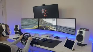 How to get Triple Screen Gaming Working on any Three Monitors TUTORIAL 7680 X 1440 [upl. by Toscano282]