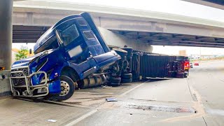 OMG Very Brutal amp Fatal Truck Accidents  Very Horrible Fails IDIOTS DRIVE Caught on Camera 2024 [upl. by Allemat]