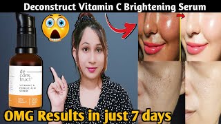 deconstruct Vitamin c serum Review deconstruct Vitamin c serum 2024 best vitamin C serum [upl. by Hospers]