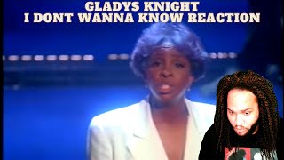 Gladys Knight I Dont Want To Know Reaction [upl. by Jeroma]