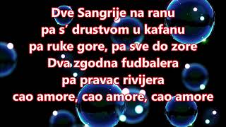 Dara Buba Mara  Sangrija ciao amore KARAOKEINSTRUMENTAL [upl. by Anelhtac]