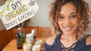 DIY Lotion  How to Make Your Own Body Lotion  with Shea Butter amp Coconut Oil [upl. by Fleta]