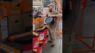 This is BRILLIANT Jeff always brings a good time wherever he goes🤣 homedepot homedepotbucketseat [upl. by Liagiba]