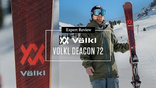 Volkl Deacon 72 Skis  Billys Expert Review 2022 [upl. by Cosmo384]