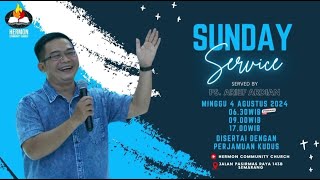 Ibadah 1 Hermon Community Church 04 Agustus 2024 jam 0630 WIB  Ps Arief Ardian [upl. by Yaj]