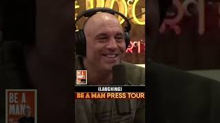 Joe Rogan talks about what it takes to be a real man with BE A MAN guy shorts [upl. by Idur]