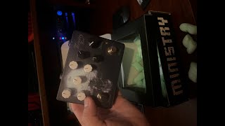 Unboxing Ministry Mind Pedal [upl. by Tnahs]