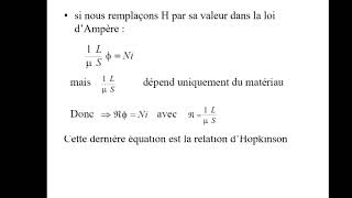 electrotechnique ch5 circutis magnetiques DC partie3 [upl. by Lednyk]