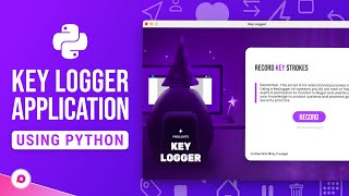 How To Create A Keylogger Software Using Python Tkinter TutorialProgramming Tutorial For Beginners [upl. by Neuberger]