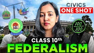 FEDERALISM FULL CHAPTER  CLASS 10 CIVICS  SHUBHAM PATHAK class10 sst socialscience federalism [upl. by Dulcle95]