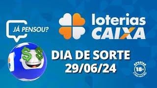 Resultado do Dia de Sorte  Concurso nº 932  29062024 [upl. by Dan16]