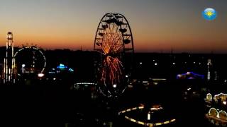 Sarasota County Fair at Sunset Lots of Rides Entertainment Food and Agricultural events Through [upl. by Eldwin191]