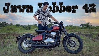 2022 Jawa Bobber 42 Review  Better Than Jawa Perak [upl. by Hofmann169]