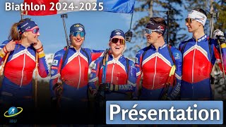 ❄️PRESENTATION de la SAISON 20242025 de BIATHLON [upl. by Reiko14]