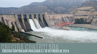 Crecida controlada Embalses de Mequinenza y Ribarroja [upl. by Sunny]